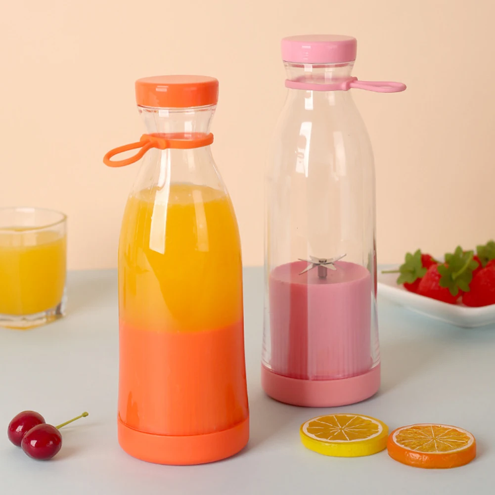 6 Blades Portable Juicer Cup Fruit Juice Cup USB Rechargeabl