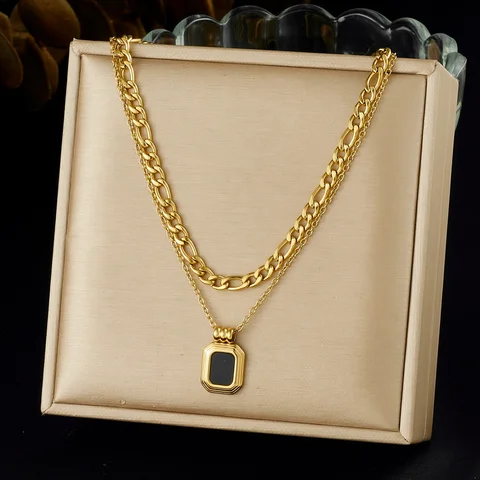 MEYRROYU ожерелье с кулоном