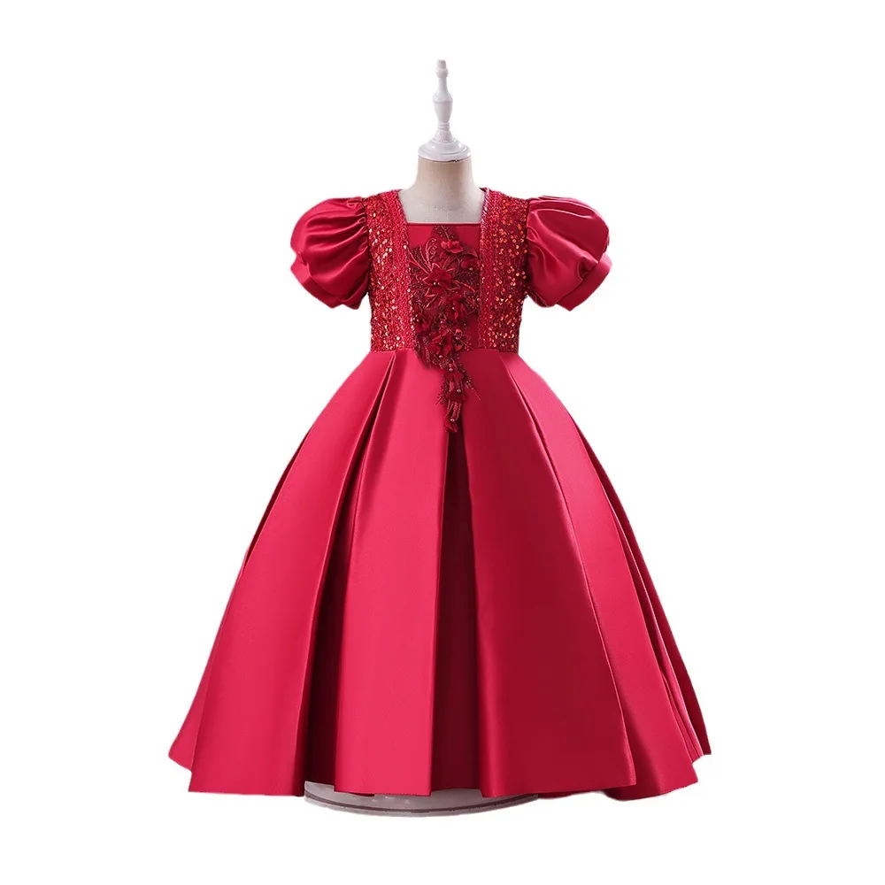 Платье Annabelle с цветочным узором для девочек бальное платье детское дня рождения