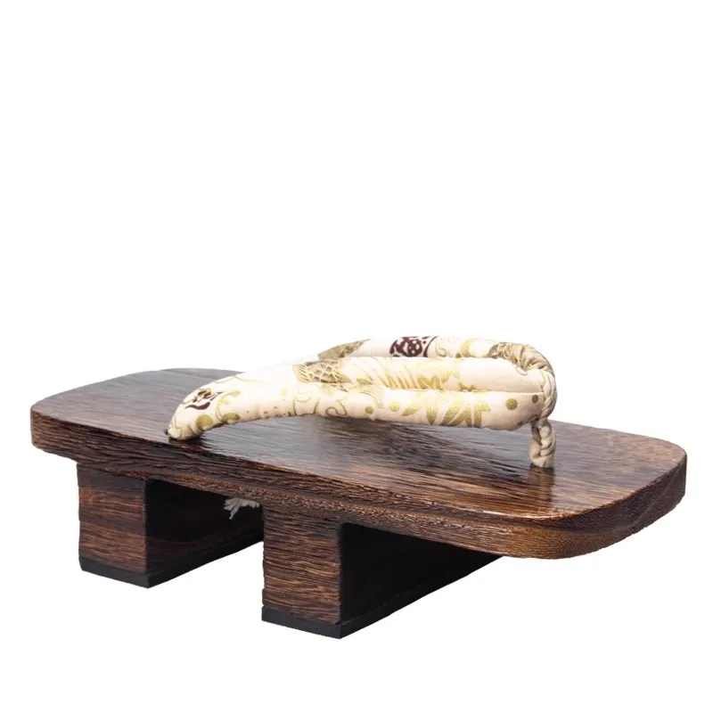 Японский юката с двумя зубцами мужские сабо Chayaki повседневные шлепанцы принтом