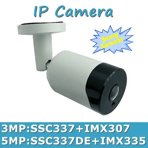 3/5 Мп Sony IMX335 + Mstar SSC337DE IMX307 панорамный H.265 фото внешний рыбий глаз 2592*1944 Onvif IRCut радиатор