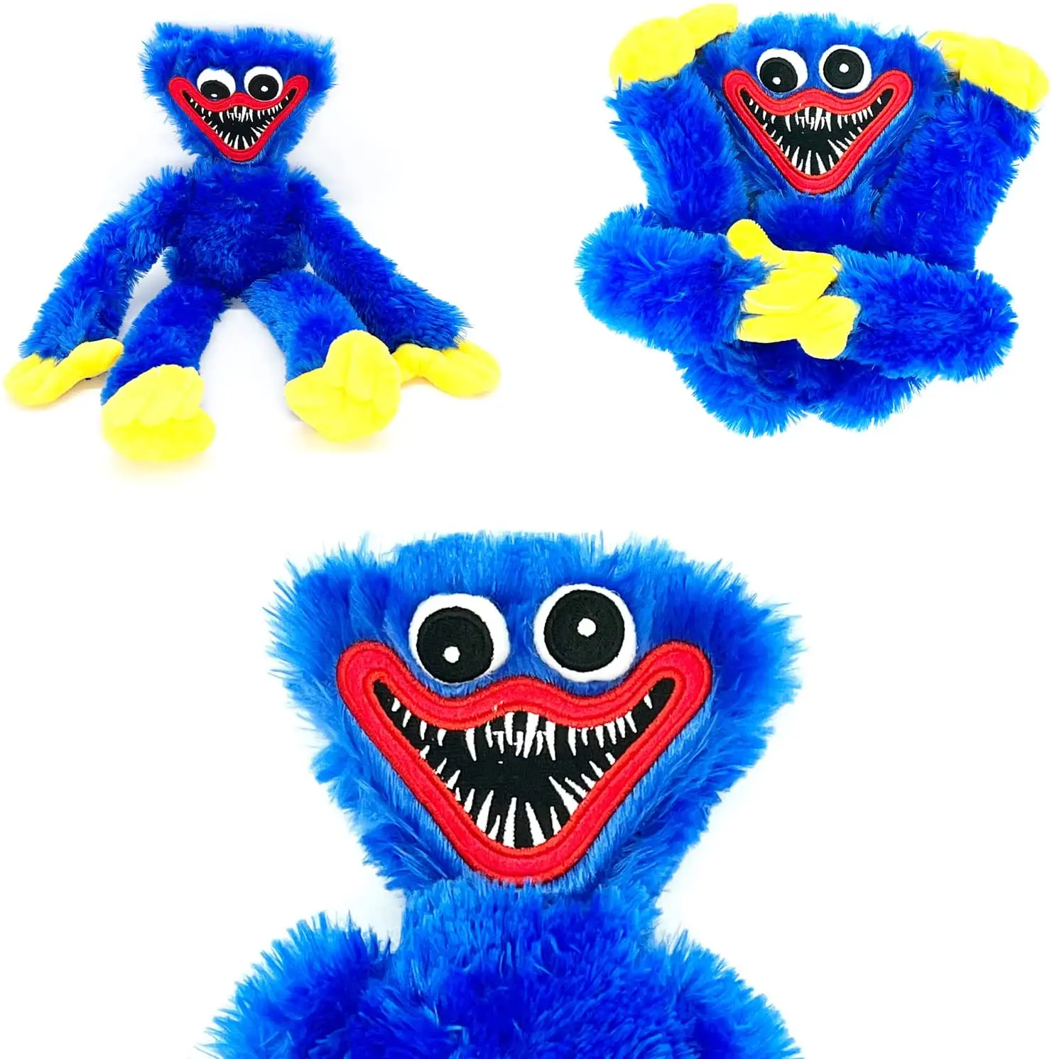 

Huggy Wuggy Poppy Playtime Plush Toy Realistic Huggy Wuggy Plushie Costume Stuffed Animals Toy Cartoon Soft Toy Monster