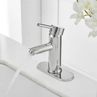 greenspring chrome bathroom basin faucet farmhouse single handle lavatory basin vanity sink faucet with supply line