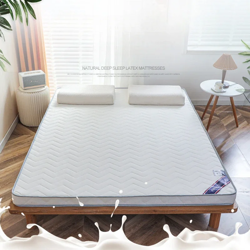 

Couple Latex Mattresses Folding Orthopedic Mattress Memory Foam King Size Tatami Topper Self-inflating Mats Bedroom Furniture