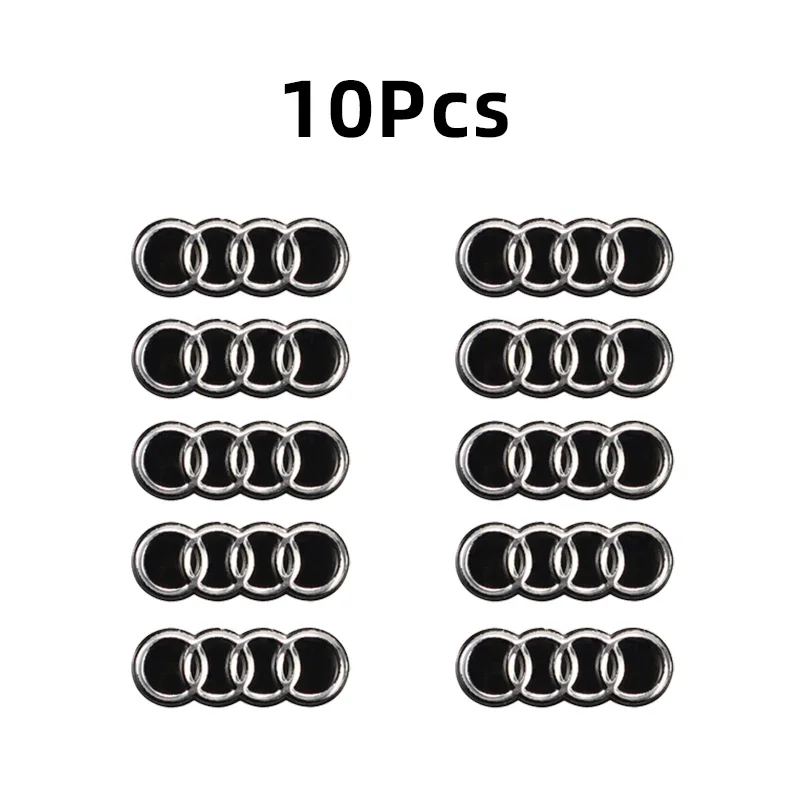 

2025 Горячие 5/10 шт. Автомобильный дистанционный ключ с логотипом, металлические эмблемы, наклейки для Audi A7 A3 A4 A6 A5 Q5 A1 Q7 Q3 Q4 TT SQ5 RSQ3 RSQ8 S3 S4 RS5 RS6