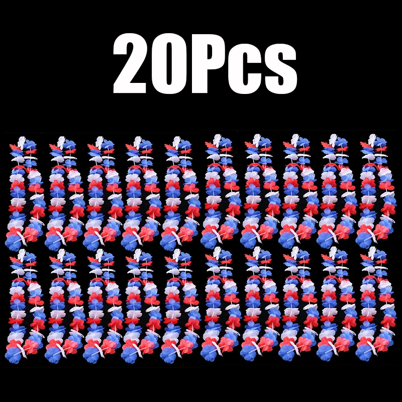 

Искусственный гавайский венок из шелка Luau Torpil 20 шт.