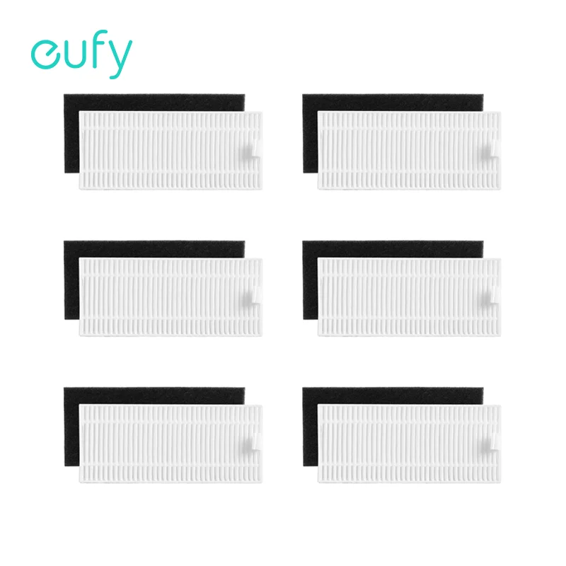 

eufy RoboVac Replacement Filter Set RoboVac 11S, RoboVac 15T RoboVac 30 RoboVac 30C RoboVac 15C 12 25C RoboVac 35C Accessory