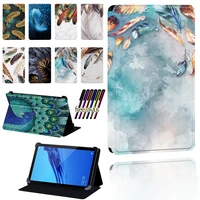case for huawei mediapad t1 7 0 t1 8 0 t1 10 t2 10 prot3 7 0t3 8 0 t3 10 9 6 t5 10 print adjustable tablet cover