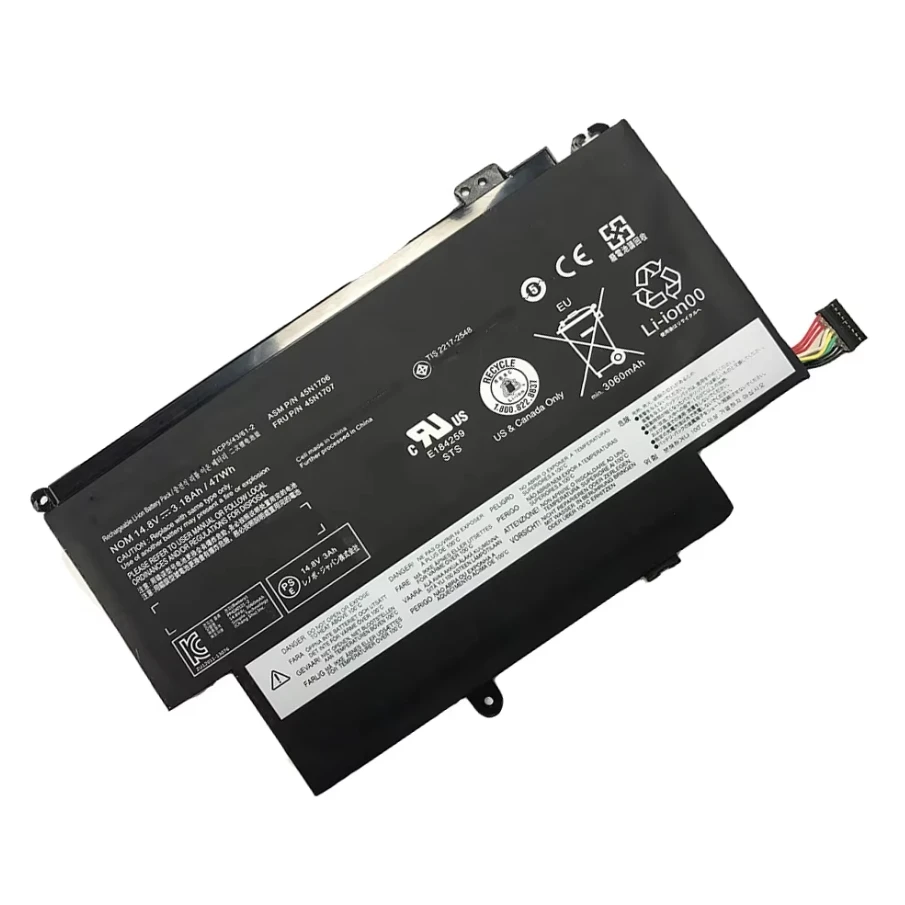 Аккумулятор для ноутбука 45N1706 45N1705 45N1707 45N1704 ThinkPad Yoga S1 120 S240 20CD/20C0 12 20DL/20DK Pro Series 14 8 В/47