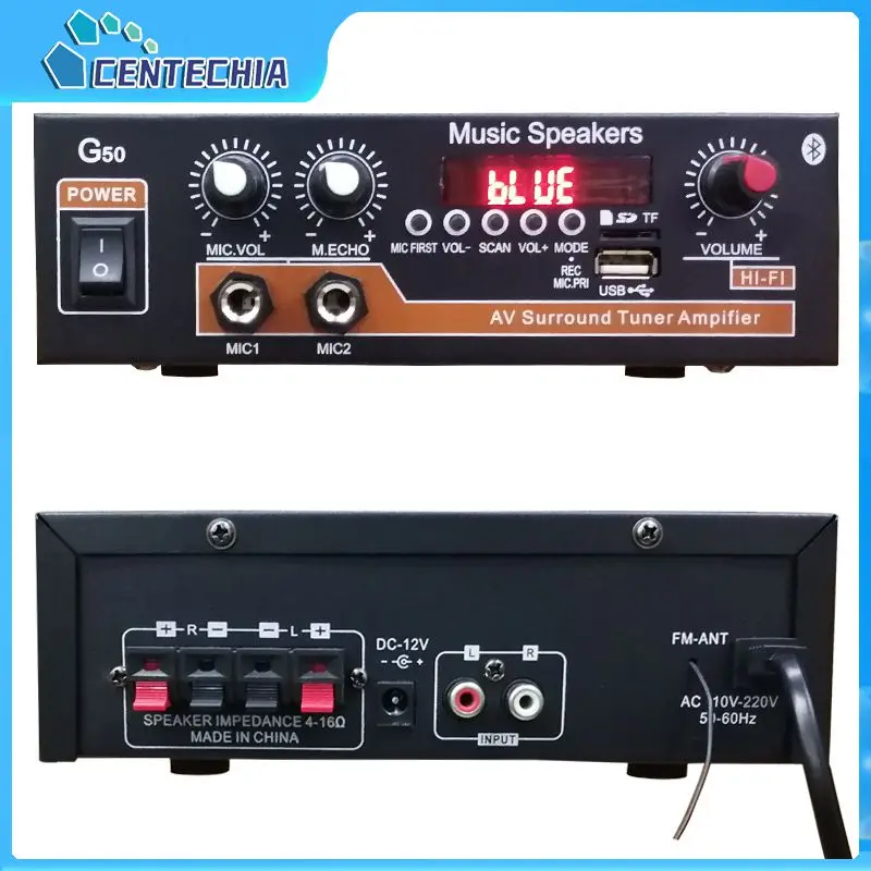 

Сабвуфер Hifi G50, простой в эксплуатации цифровой домашний усилитель, высокоскоростные музыкальные колонки, усилитель мощности, ресивер сигнала, высокое качество