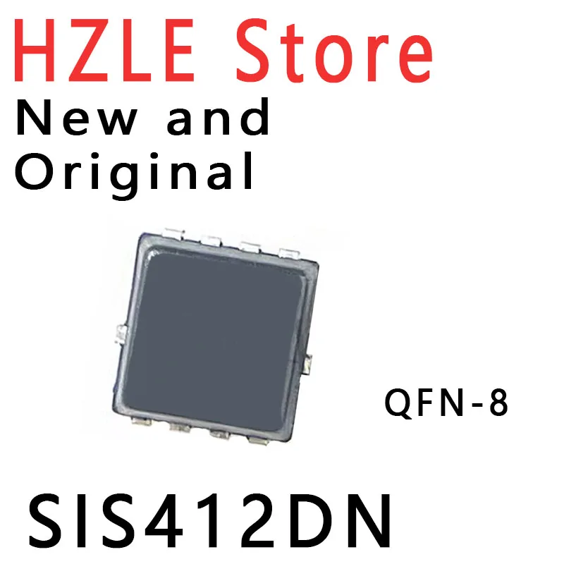 20 шт., новые и оригинальные фонарики, модели 412, оригинальные фонарики IC SIS412DN