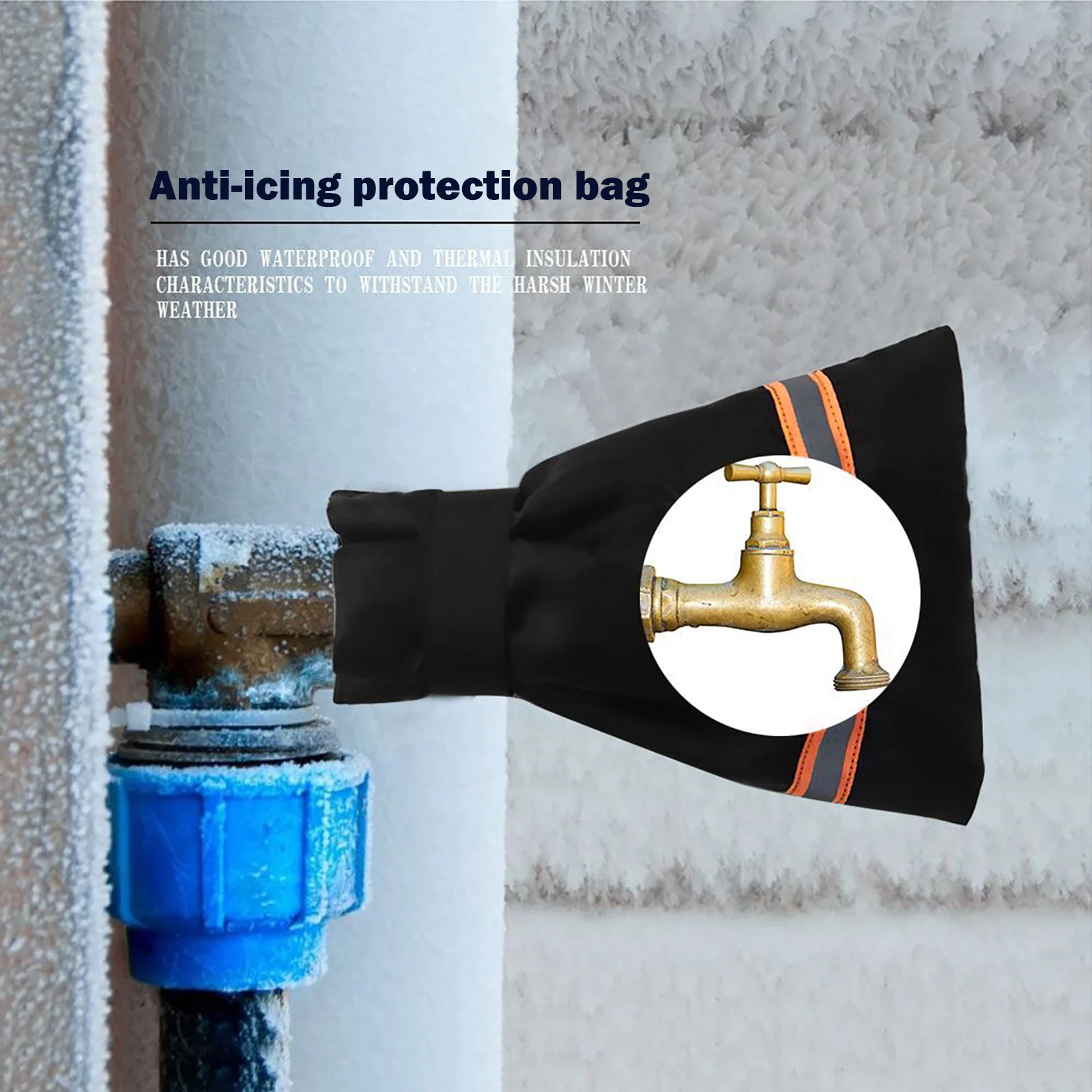 

Крышка для смесителя с антифризом, зимние изолированные садовые аксессуары для смесителя