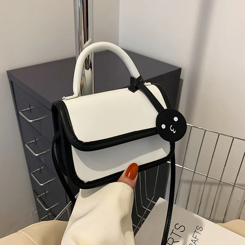 

Женский модный трендовый кошелек с магнитной пряжкой, Женский кошелек для мелочи, повседневная простая сумка-мессенджер через плечо для св...