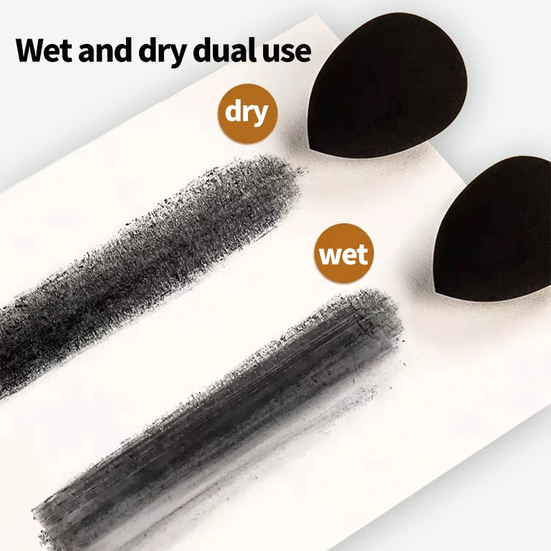 AngelMark Professional Art DRY WET Эскиз Тонер Краска Графитовый Угольный Цветной Порошок