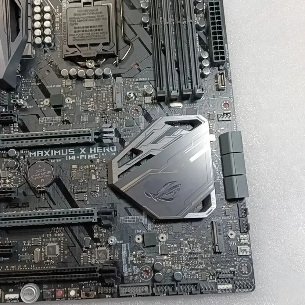 Для A-S-U-S Z370 Des-ktop материнская плата ROG MAXIMUS X HERO (Wi-Fi) LGA1151