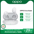 Игровые наушники OPPO ENCO Buds BlueTooth 5,2 с низкой задержкой, TWS IP54, водонепроницаемая гарнитура с шумоподавлением для OPPO RENO 5 Find X3 Pro