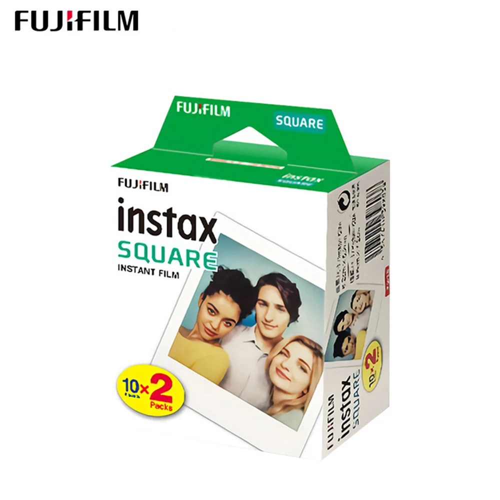 

Классическая квадратная камера Instax 20-100 листов, фотобумага для мгновенной печати для Fujifilm Instax Square SQ6/SQ10/стандартный принтер для смартфонов