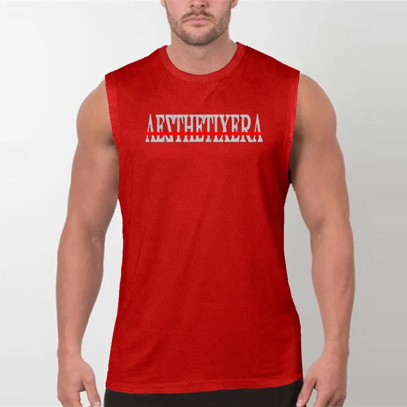 Майка мужская облегающая для фитнеса повседневная майка в стиле хип-хоп с