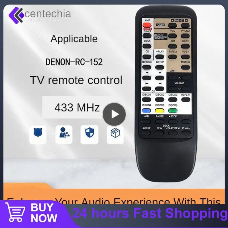 

1/4/6PCS High Quality Amplifier Remote Control Durable Responsive Player Remote Control Convenient High Quality Remote Control