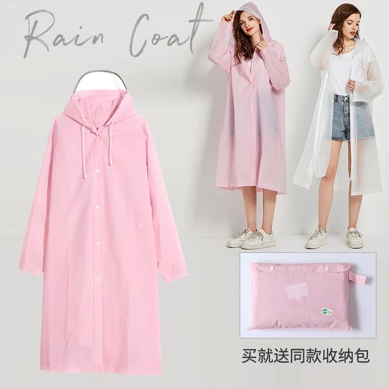 Fashion Waterproof Raincoat Outdoor Hiking Cycling Bike Raincoat Hooded Cloak Poncho Impermeable Chubasquero Rain Gear Raincoats