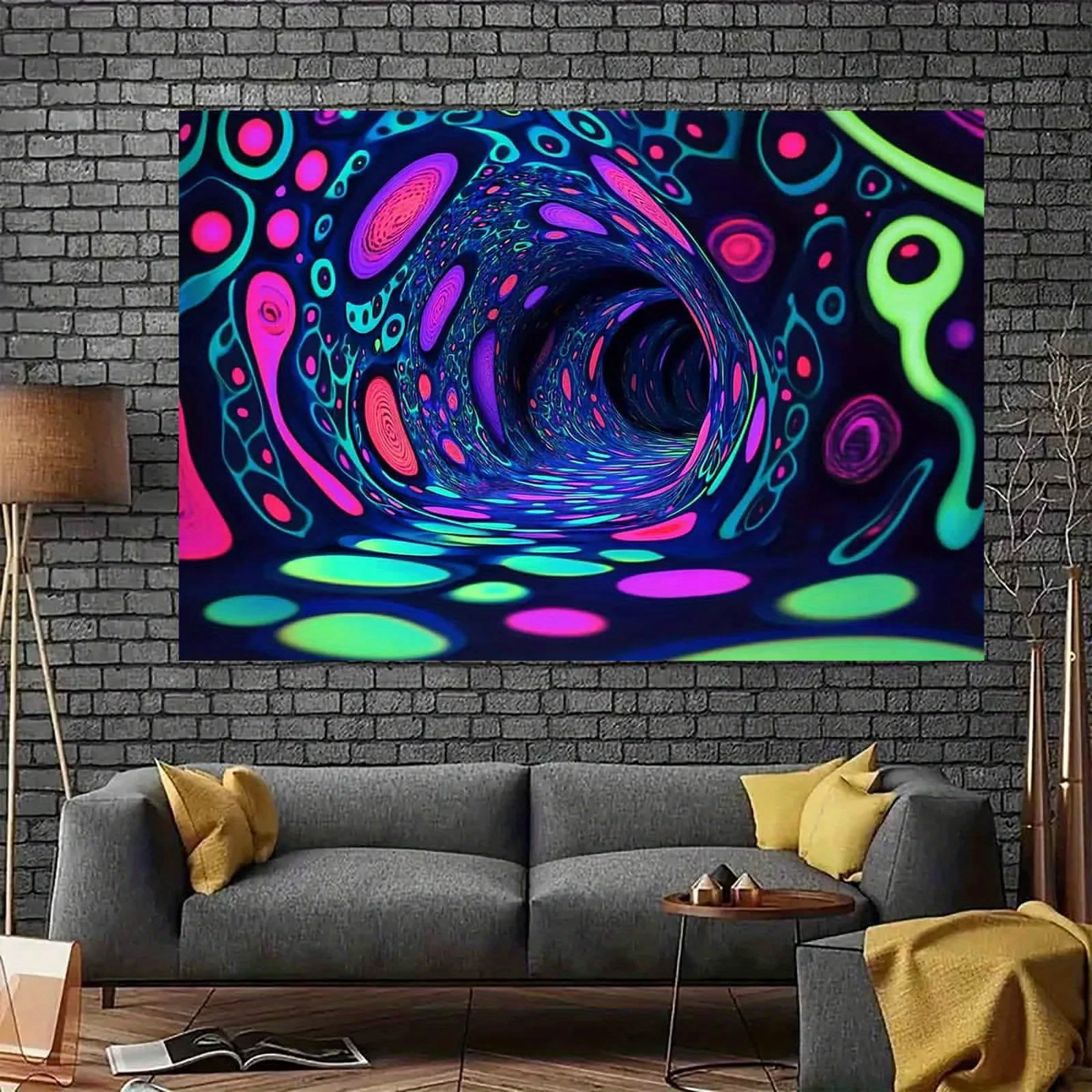 

Fluorescent Tapestry