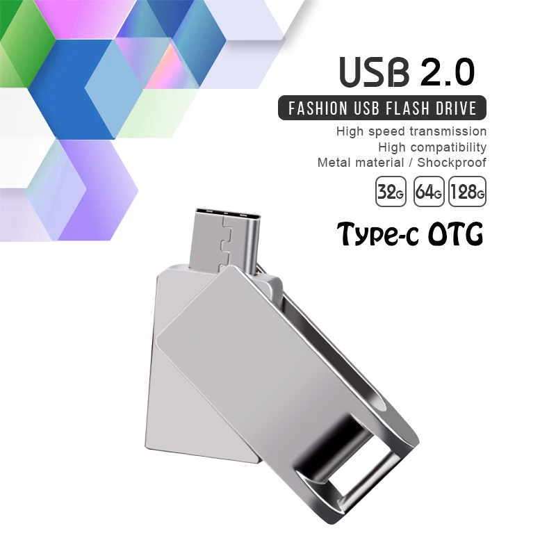 

USB-флеш-накопитель для мобильного телефона, 64 ГБ, 32 ГБ, 128 ГБ, 16 ГБ