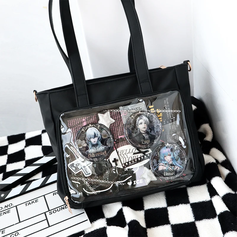 Ita Bag 2025 Большая вместительная сумка для показа новая модная прозрачная на плечо