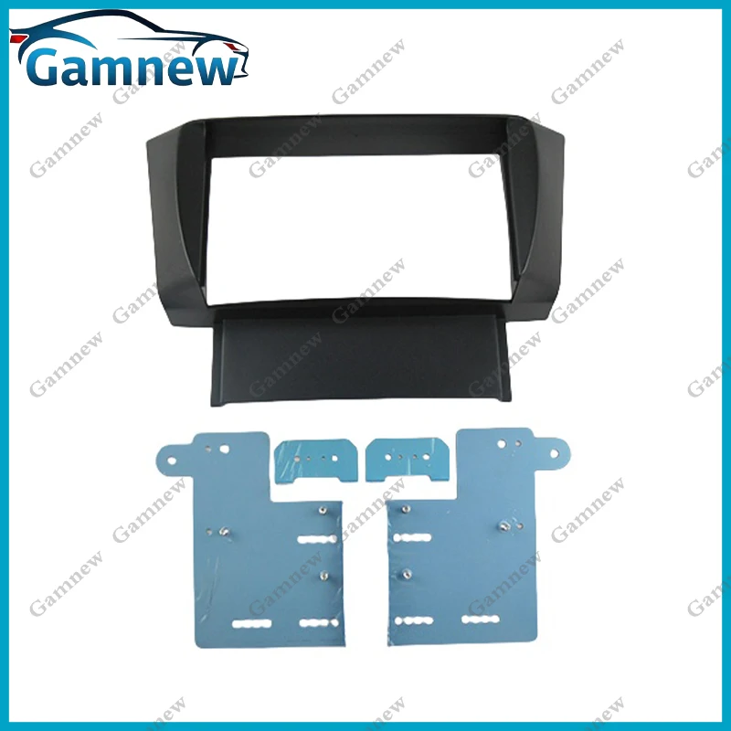 Фото 7-дюймовая автомобильная лицевая панель 2DIN для Toyota Celsior Lexus LS-430 2001-2006, комплект рамки, установка лицевой панели №4