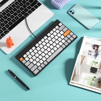 Fashion Office Gamer Keyboard USB Wired Keyboard with Keycaps For Girls Gift Ergonomic Gaming Keypad For Laptop Desktop