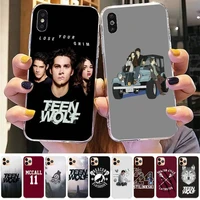 yinuoda teen wolf phone case for iphone 11 12 13 mini pro xs max 8 7 6 6s plus x 5s se 2020 xr case