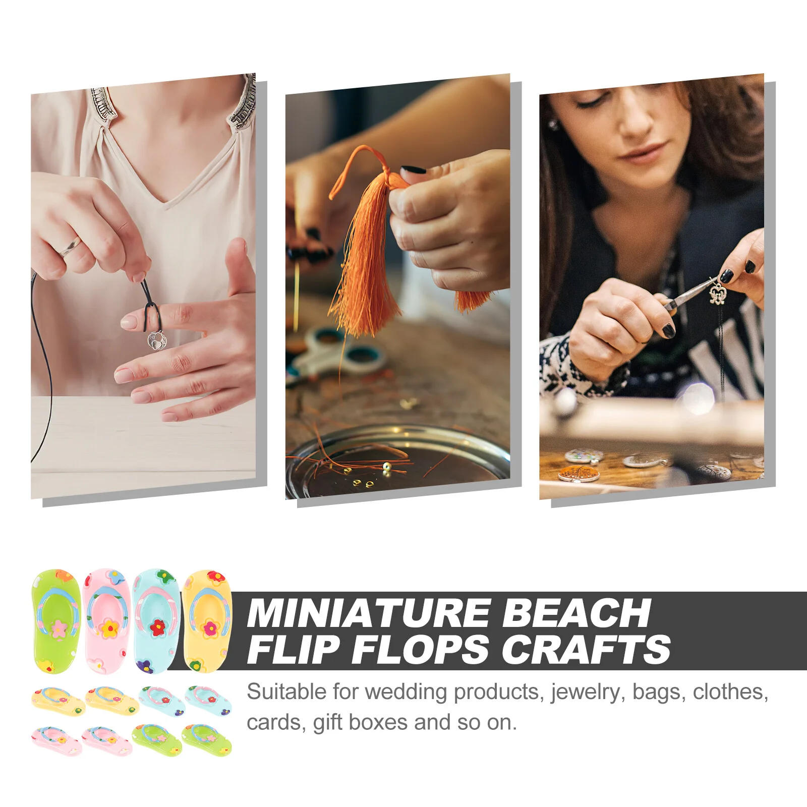 12 Pcs Accessories Kid Slippers Charms Jewelry Making Cartoon DIY Decorate Earring Resin Crafts Child