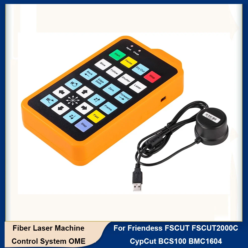 Wireless handle on Friendess FSCUT Laser Cutting Machine Control System FSCUT2000C CypCut BCS100 BMC1604 enlarge
