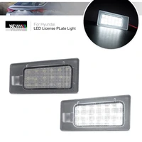 2pcs led license plate lights for hyundai elantra i30 ii gd accent canbus rear tag lamps auto parking lights registration lights