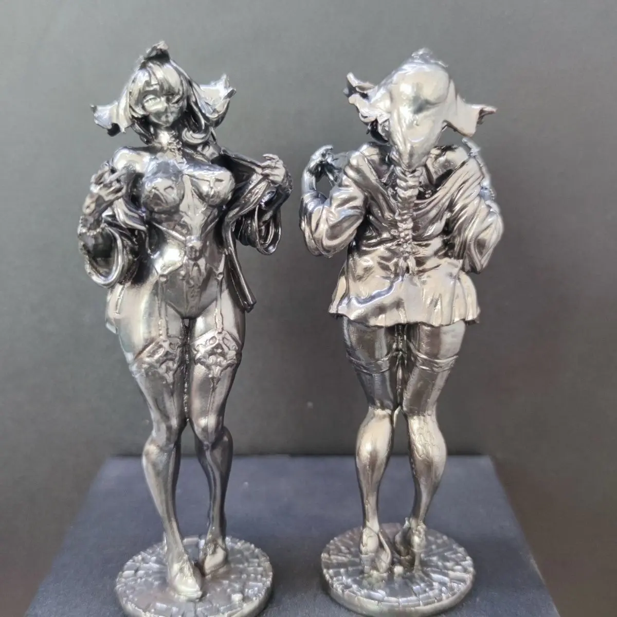 

12 см из чистой меди ручной работы двухмерный молочный чехол косметологический корабль игра для девочек аниме домашний декор настольные поделки скульптура украшение