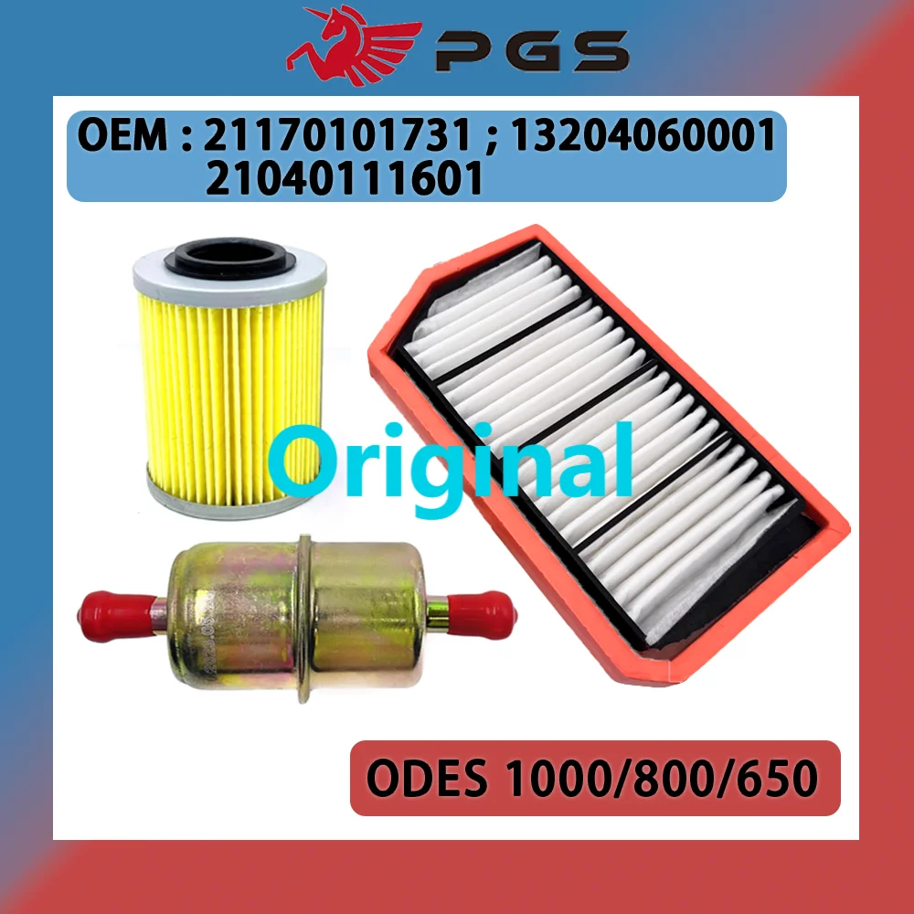 

Оригинальный комплект фильтров ODES, масляный воздушный и топливный фильтр для внедорожников ODES 650 800 21170101731 13204060001 13204060000 21040111601