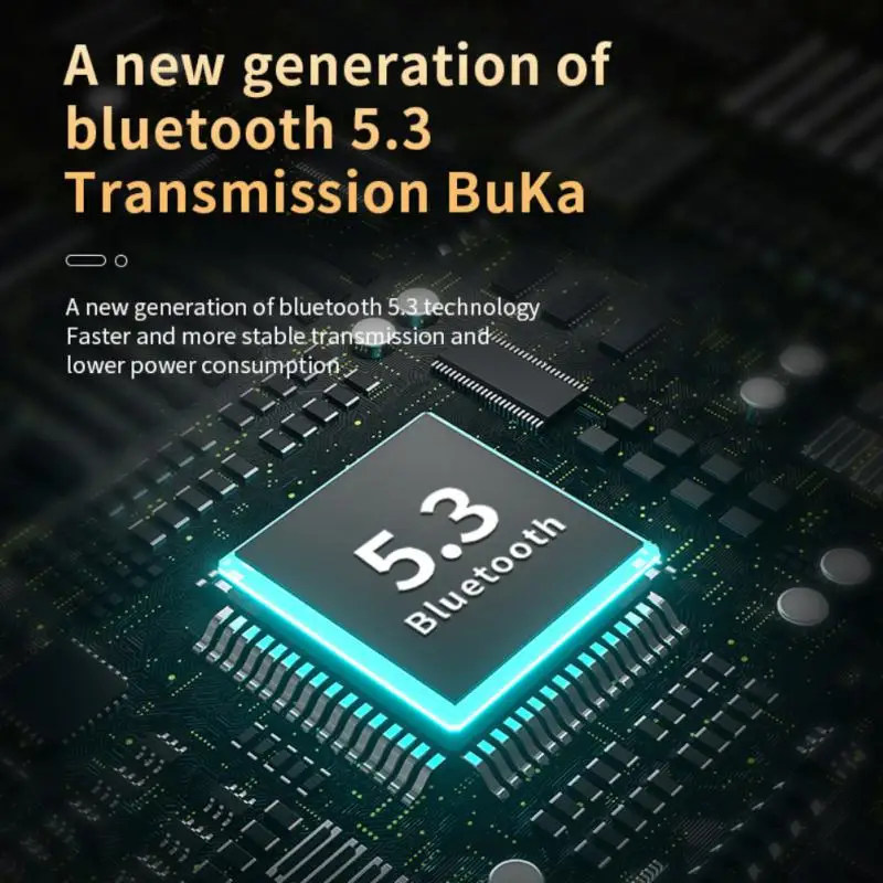 

Touch Control Sports Headphone Long Battery Life With Charging Case Hifi Sound Gaming Bluetooth Earphone Stereo Sound Earbuds