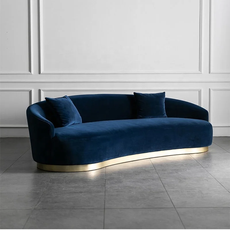 

Современная домашняя мебель в Европейском стиле, диван для отдыха, бархатный тканевый диван, диван для гостиной, продажа от производителя
