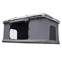 outdoor travel 4x4 canvas hard shell foldable removable retractable sleeping 3 persons camping car rooftop shade tents
