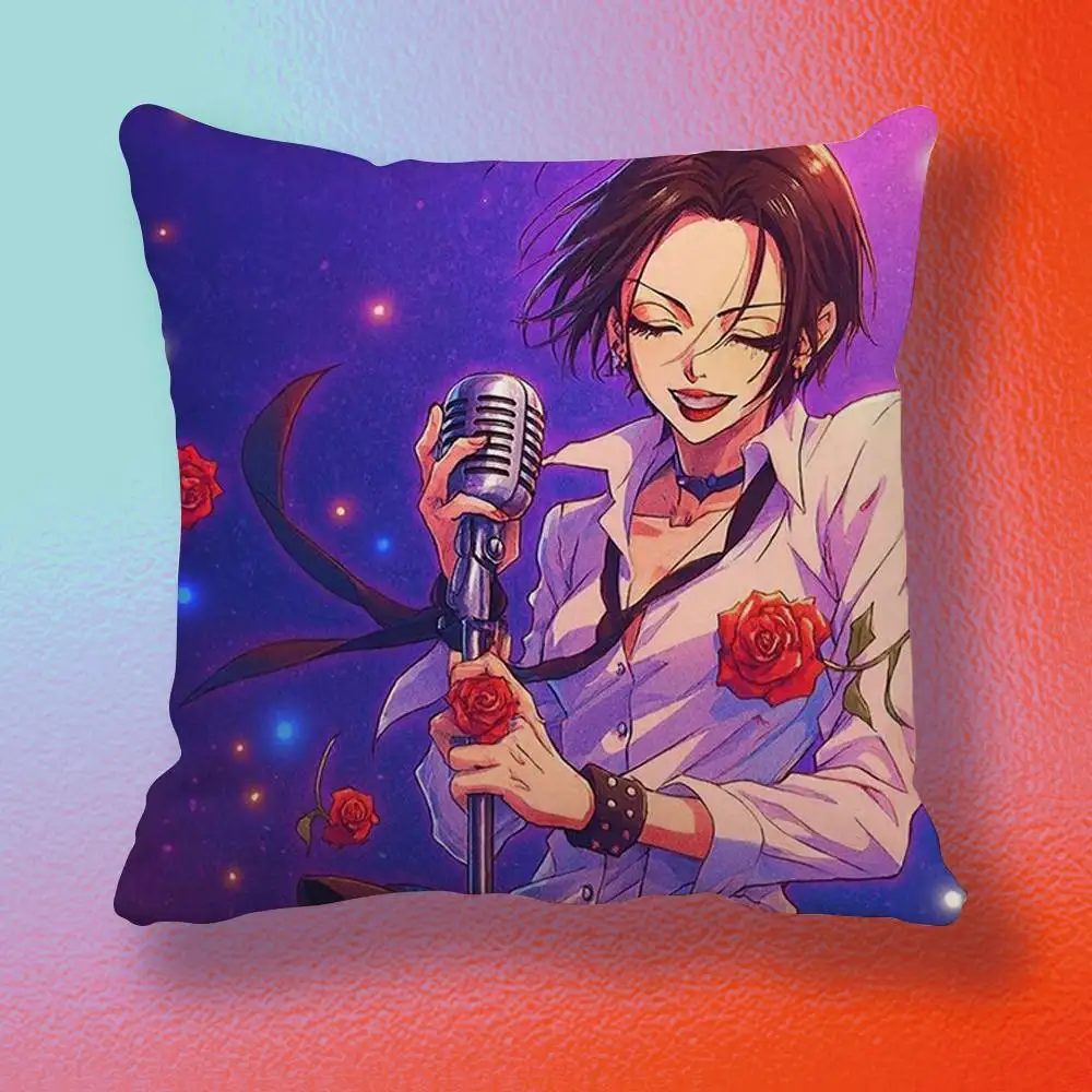 Фото Наволочка с двусторонним принтом Anime Cool Nana O-Osaki Line, однотонная, минималистичная, подходит для всех стилей спальни. №4