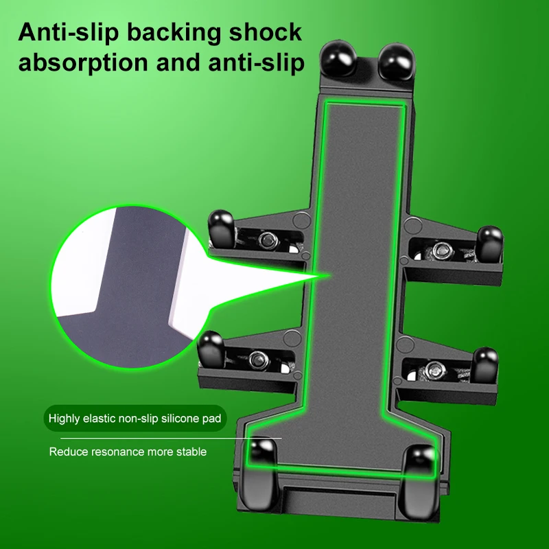 

Aluminum Alloy Material Mobile Phone Bracket Riding Zero Jitter Metal Mobile Phone Support Shock Absorber Motorcycle Bracket