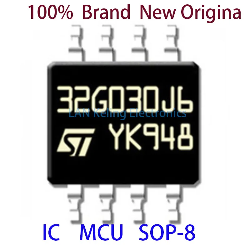 

STM32G030J66 100% Новый оригинальный STM32G STM32G030 STM32G030J6 STM32G03.0J6MCU SOP-8