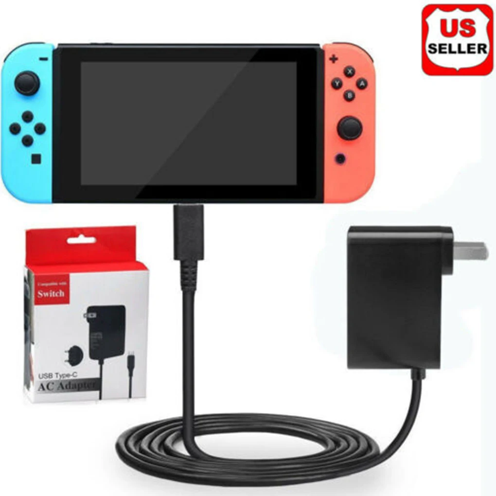 Замена для Nintendo Switch 5v-2.4A адаптер переменного тока базовое зарядное устройство
