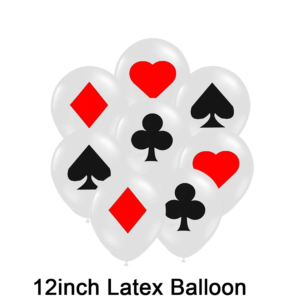 Казино покер лопата Клубное сердце алмазное украшение для дня рождения детский