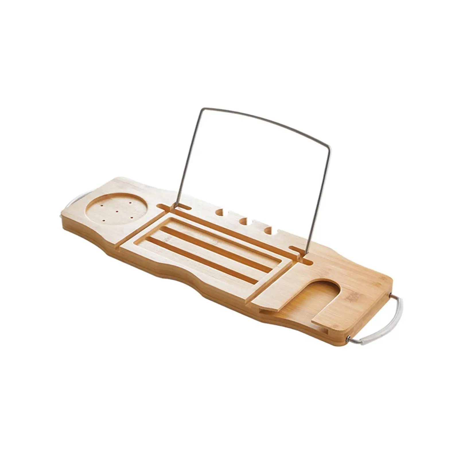 

Выдвижной органайзер для ванны, поднос для ванны, роскошная регулируемая полка для ванны, органайзер для небольших ванн, спа