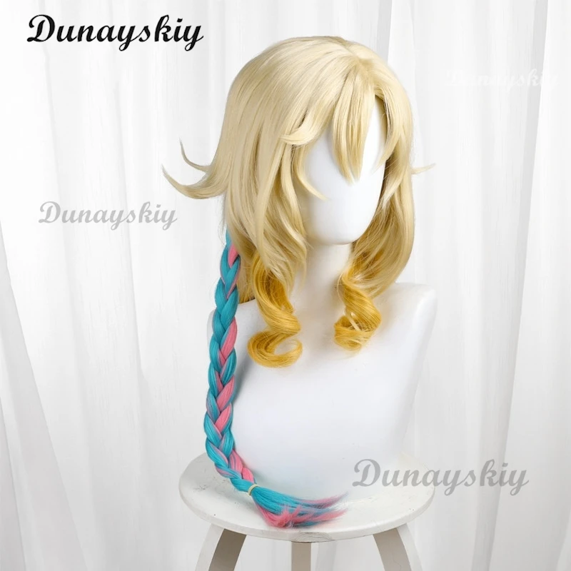 Парик для косплея Хэллоуина с длинными волосами