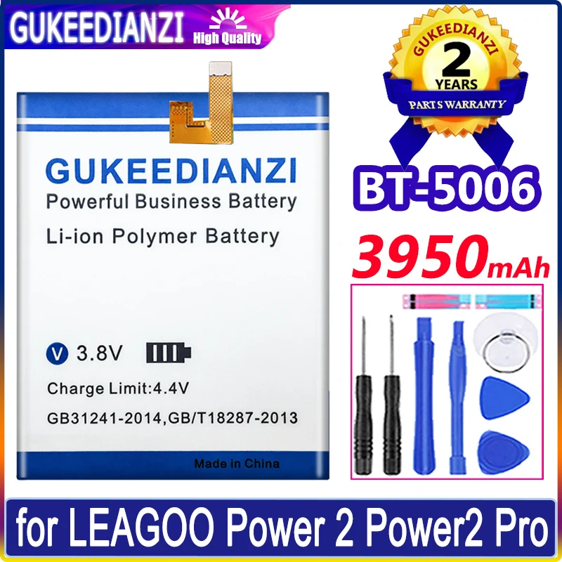 

3950mAh Bt-5006 Battery For LEAGOO Power 2 Power2 High Quality Replacement Battery Li-polym Bateria
