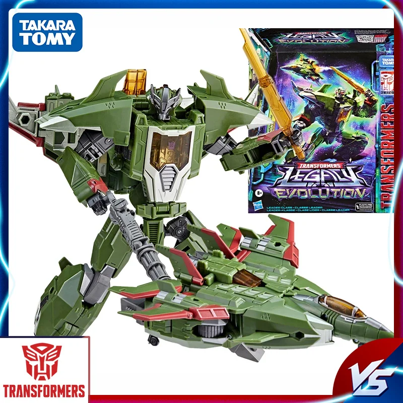 

Takara Tomy Original Transformers Legacy Evolution Prime Universe Skyquake 7.5-Inch 19Cm Action Figure Robots Toy with 2 Model