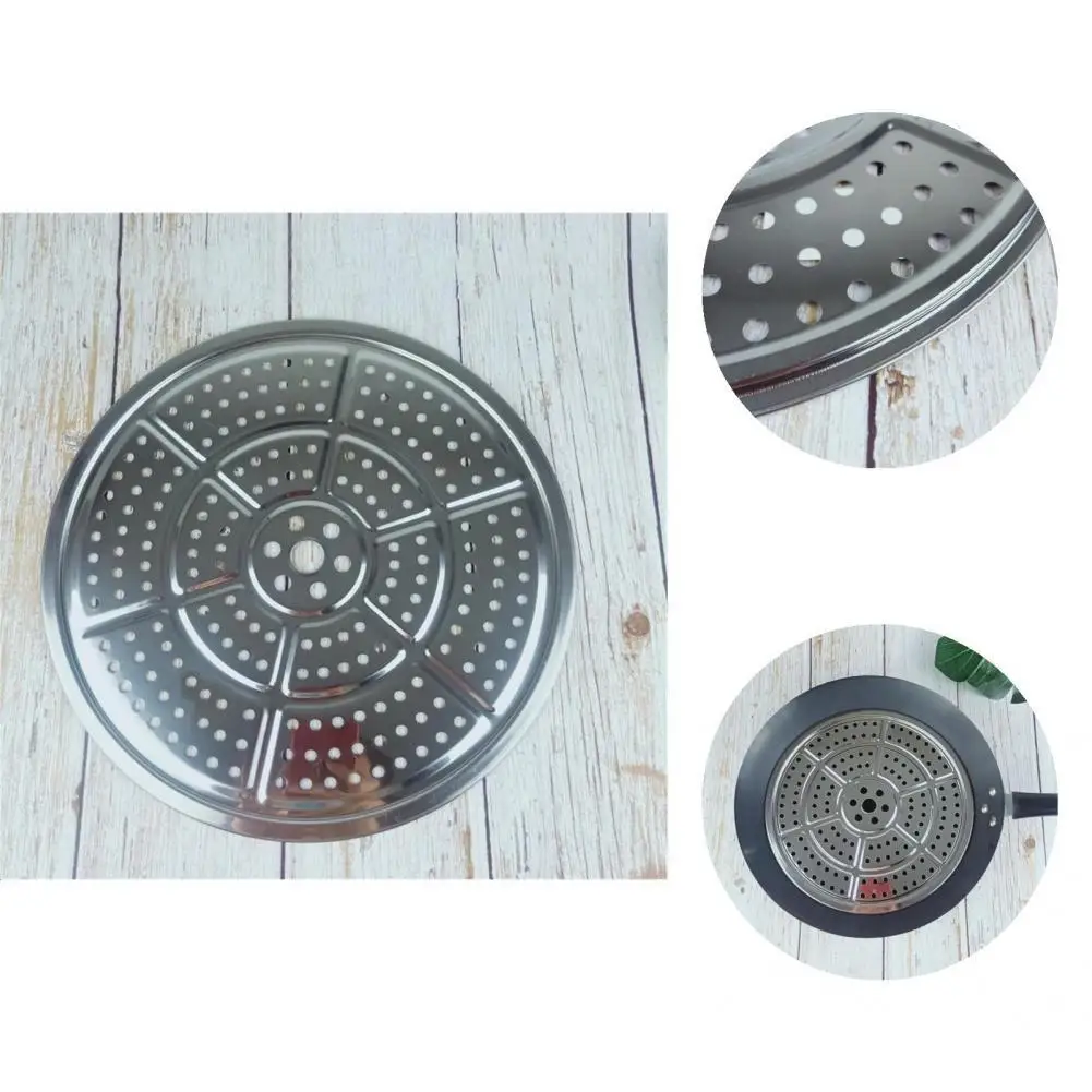

Steaming Rack Solid Color Canning Rack Stainless Steel Multifunctional Pretty Time-saving Effective Steaming Pan