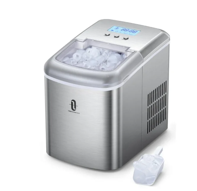 

Countertop Machine with LCD Display, 2.1L Electric Ice Maker with Scoop Basket