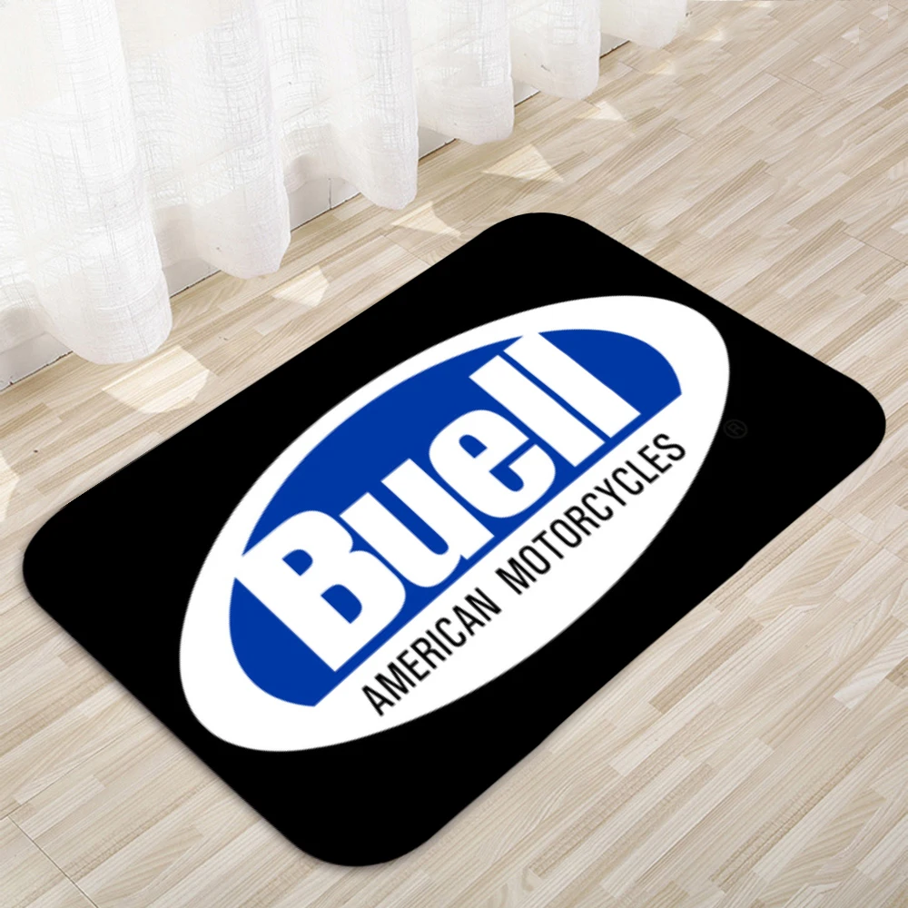 

Мотоциклетные напольные коврики Buell, домашний коврик, дверные коврики, Современный домашний декор, коврик 016